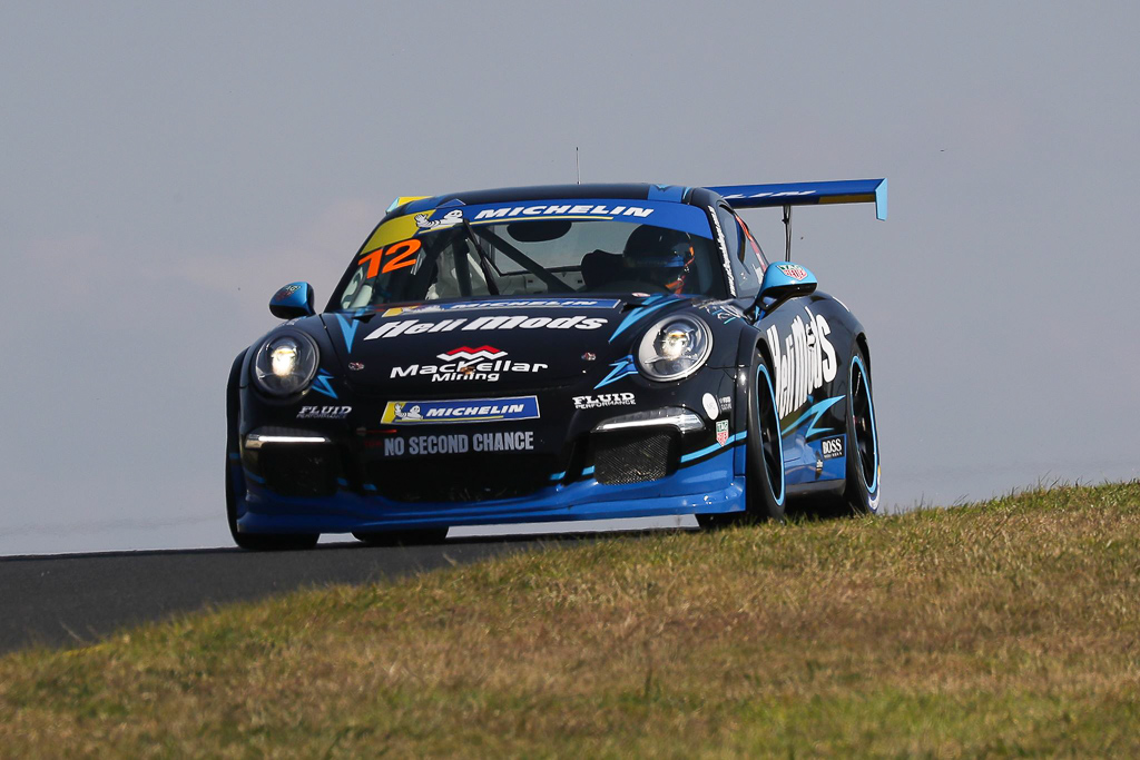 Harri Jones at Sydney Motorsport Park with McElrea Racing for Round 2 of the Porsche GT3 Cup Challenge