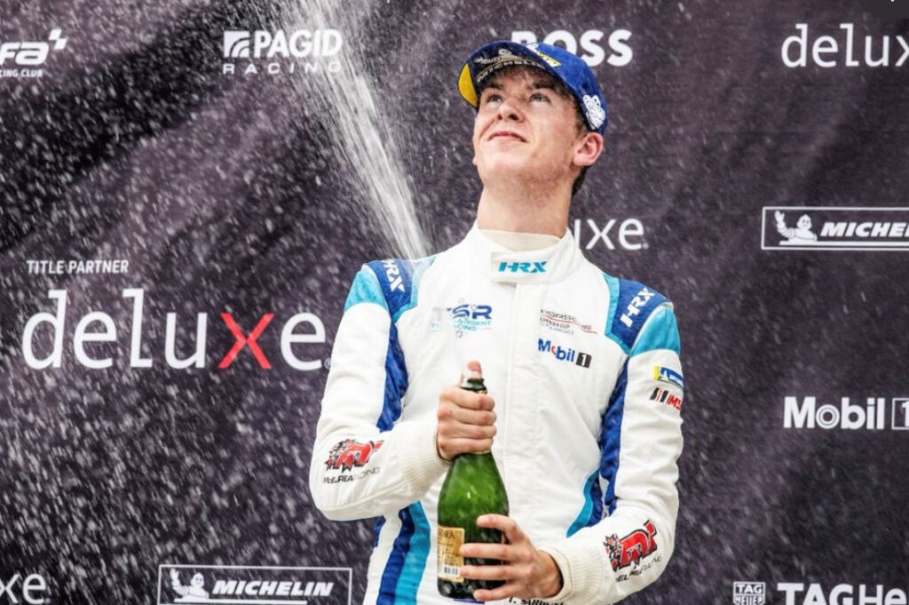 Tom Sargent with McElrea Racing in the Porsche Carrera Cup North America at Watkins Glen NY