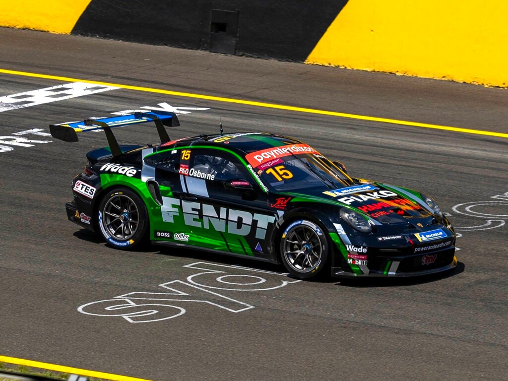 Clay Osborne with McElrea Racing in the Porsche Carrera Cup Australia at Sydney Motorsport Park