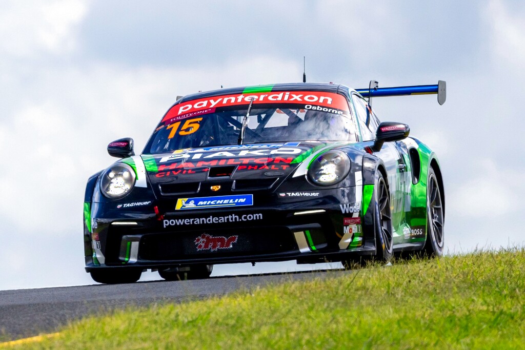 Clay Osborne with McElrea Racing in the Porsche Carrera Cup Australia at Sydney Motorsport Park