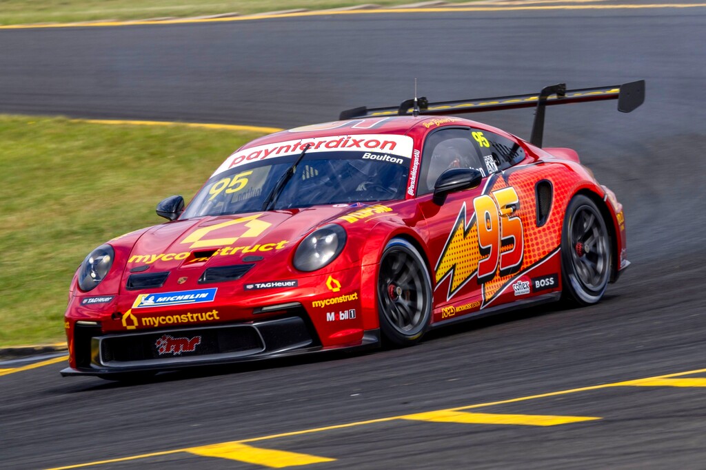 Brett Boulton with McElrea Racing in the Porsche Carrera Cup Australia at Sydney Motorsport Park