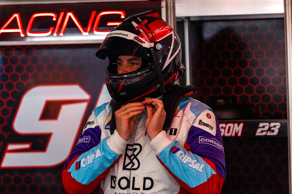 Brett Boulton with McElrea Racing in the Porsche Carrera Cup Australia at the Australian Grand Prix