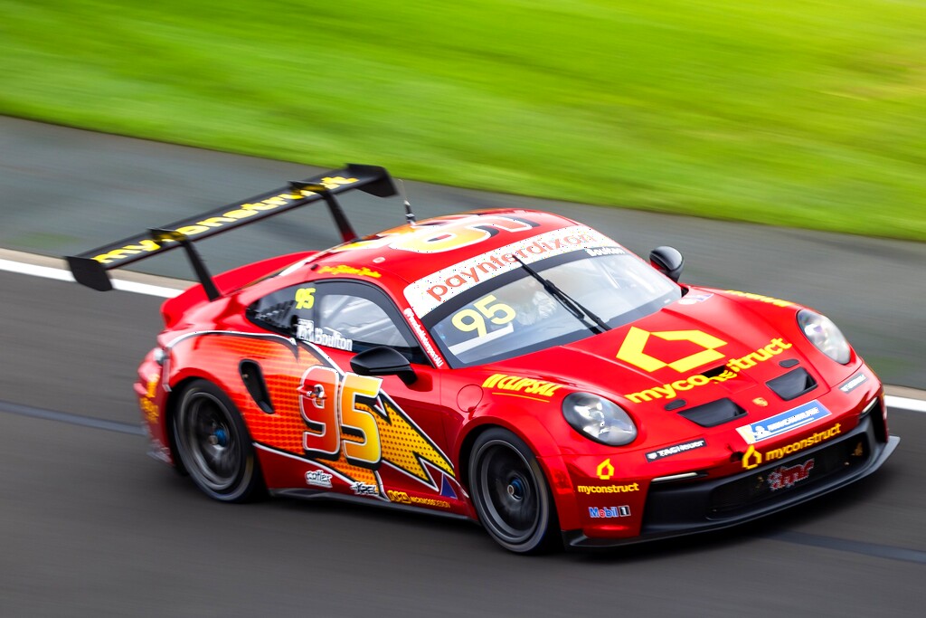 Brett Boulton with McElrea Racing in the Porsche Carrera Cup Australia at the Australian Grand Prix