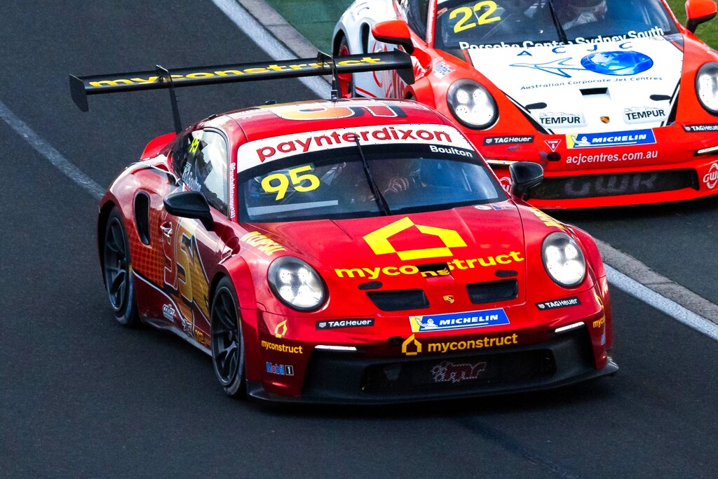Brett Boulton with McElrea Racing in the Porsche Carrera Cup Australia at the Australian Grand Prix